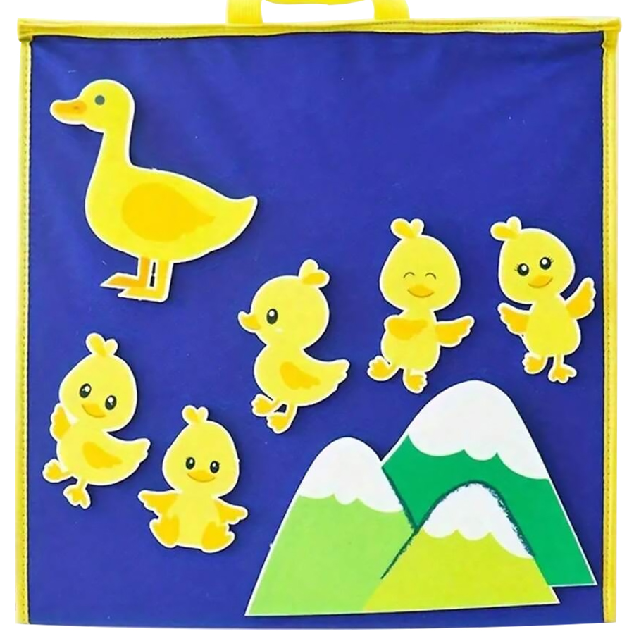 Vijf kleine eendjes viltverhaa - Kids Education Story recensie en prijs
