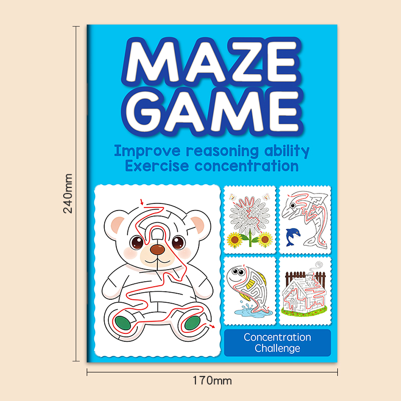 Maze Fun tekenboek voor kinder - Education Kids Definition recensie en prijs