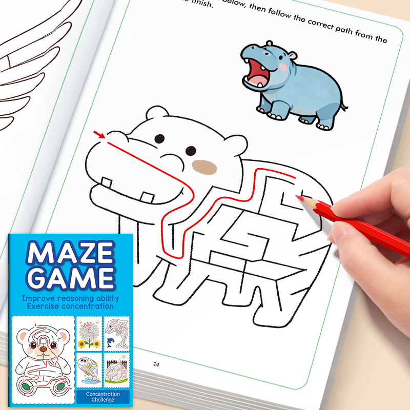 Maze Fun tekenboek voor kinder - Education Kids Definition recensie en prijs