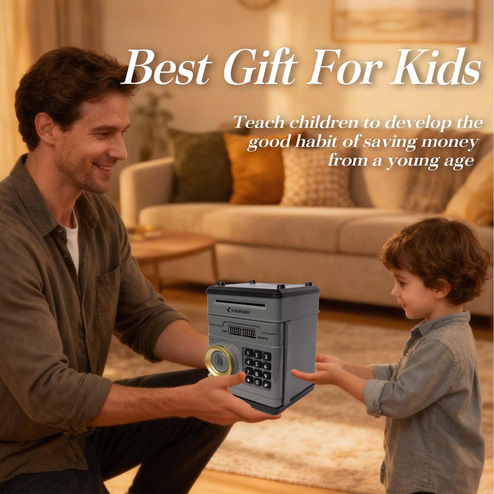 Elektronische spaarpotkluis me - Kids Education Savings recensie en prijs