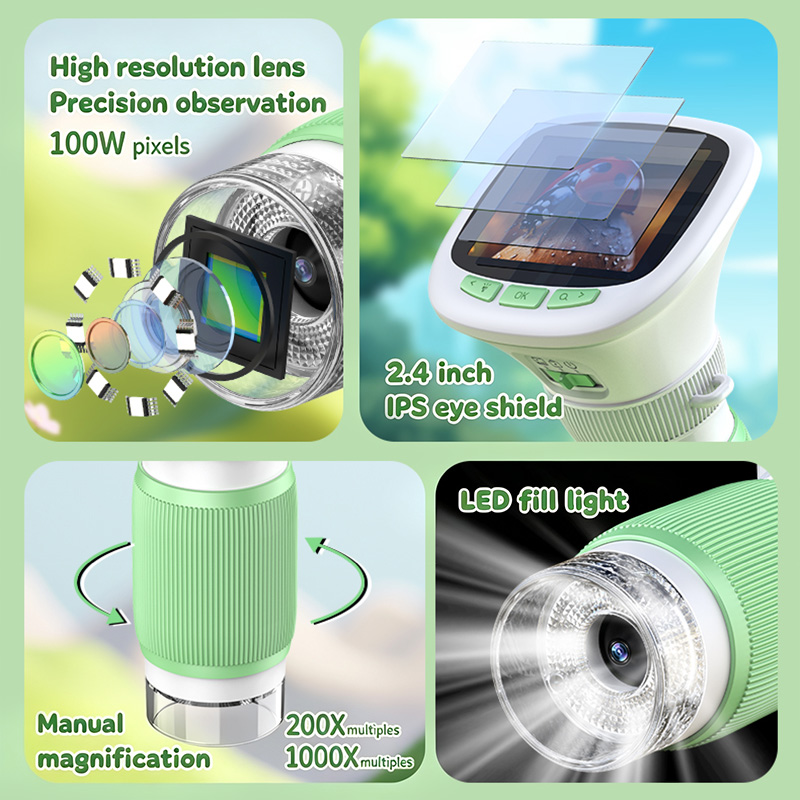 Draagbare digitale microscoop  - Education Kids Definition recensie en prijs