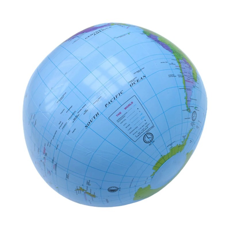 Opblaasbare aardbol, gemakkeli - Educational Globe For Kids recensie en prijs