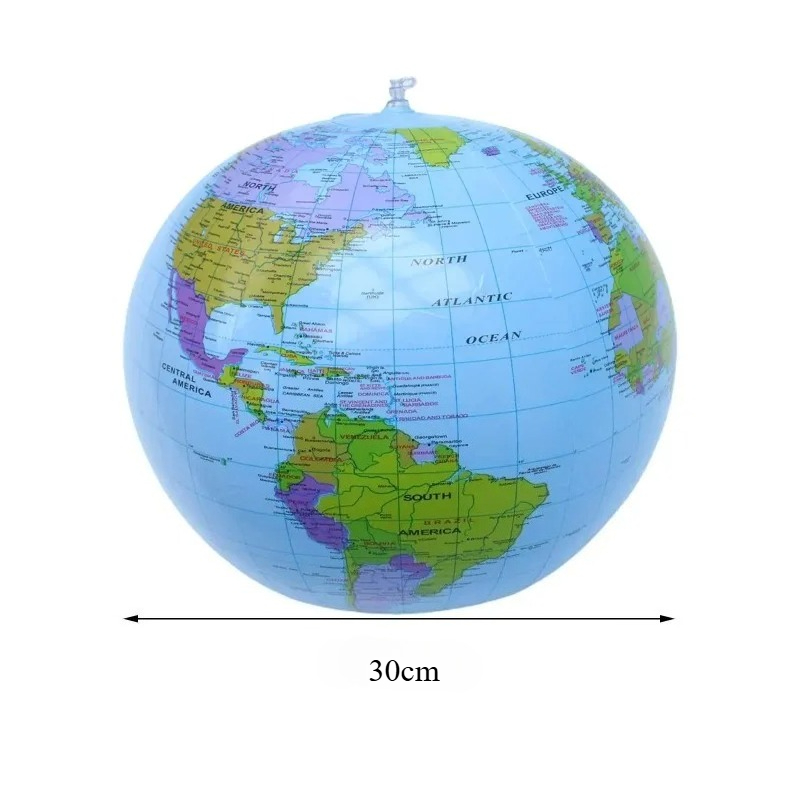 Opblaasbare aardbol, gemakkeli - Educational Globe For Kids recensie en prijs